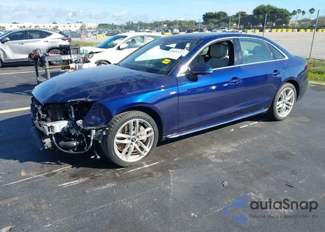 2021 Audi A4 Premium 45 Tfsi S Line Quattro S Tronic from USA, damaged, VIN WAUDAAF43MA029021